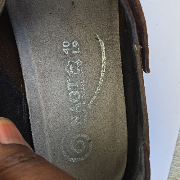 Naot Brown Women Comfortable Slip On Shoes Size 9 - Picture 5 of 7